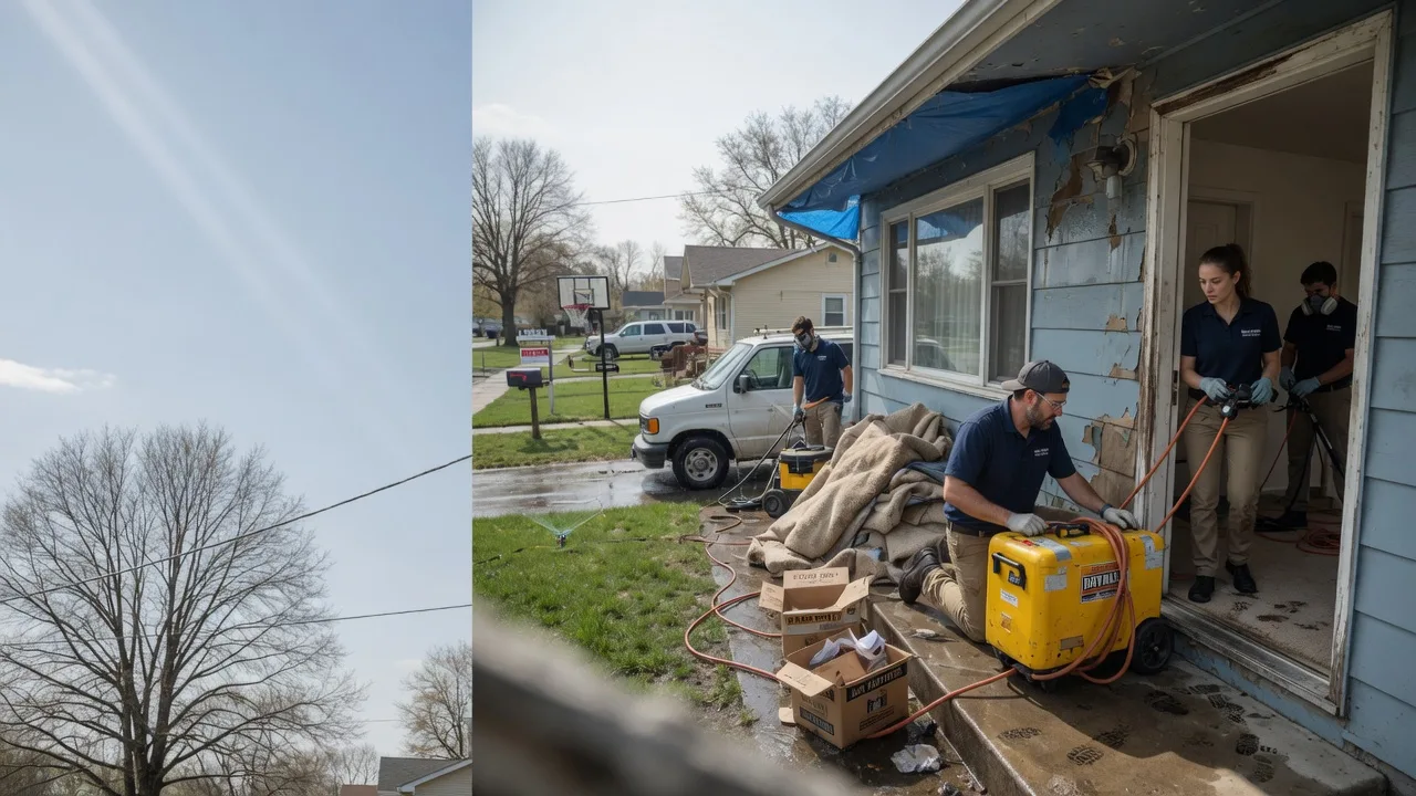 Basement Flood Cleanup in Paoli, IN near me